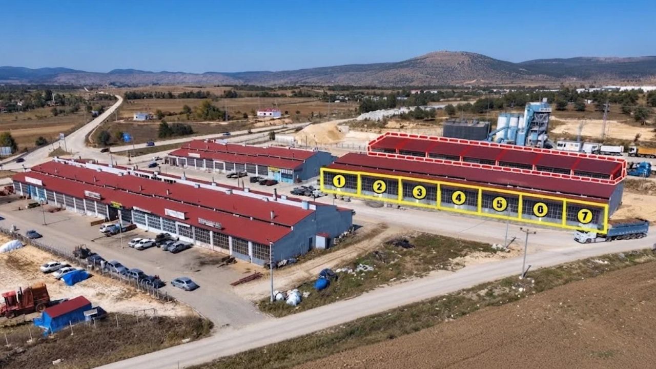 Seydiler'de yeni yapılan sanayi dükkanları ihaleye çıkıyor