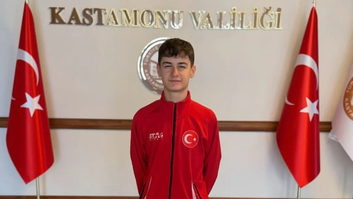 Kastamonulu sporcu güçlü döndü!