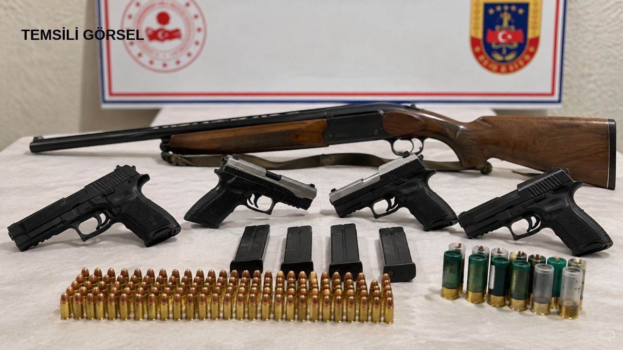 Kastamonu'da silah operasyonu: 3 şahıs hakkında adli işlem!