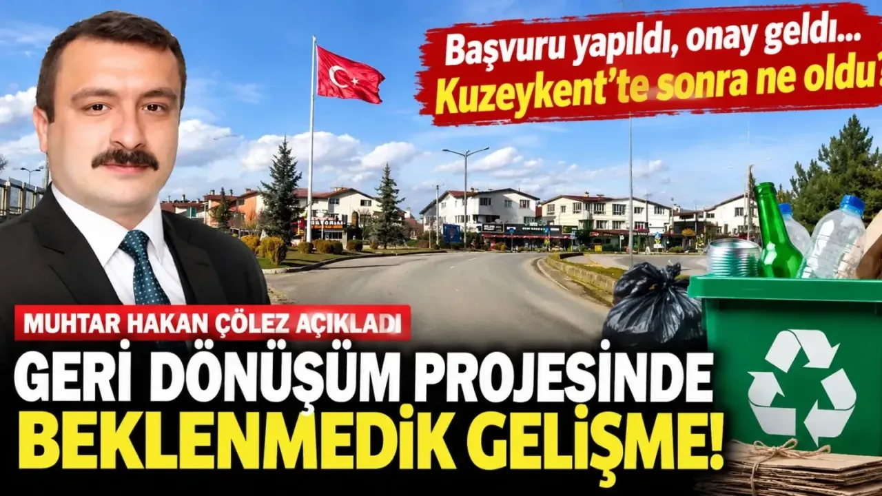 Kuzeykent’teki o proje için beklenmedik gelişme