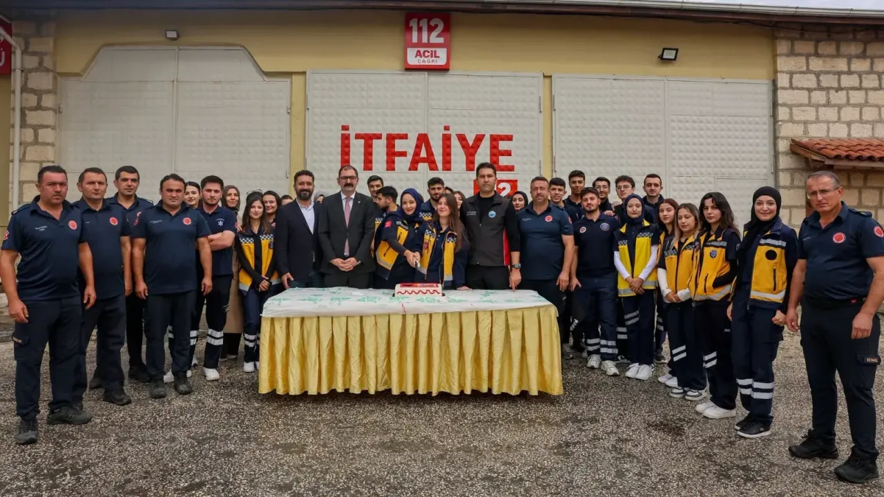 Taşköprü’de İtfaiyeciler Haftası’na anlamlı kutlama