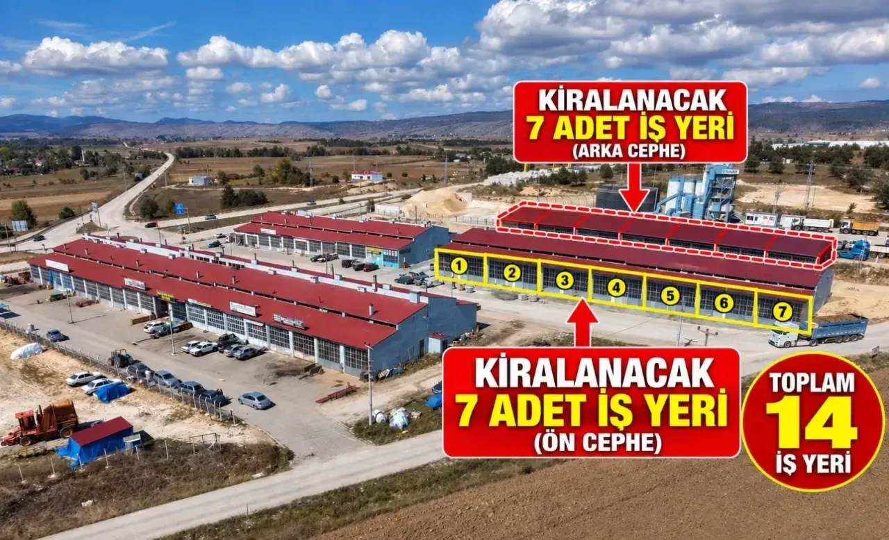 İlçede 14 yeni iş yeri için ihale!