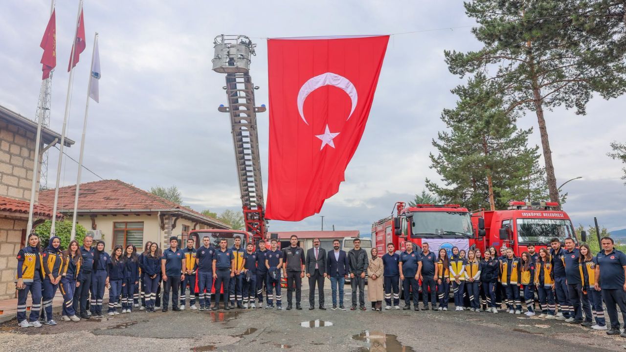 Taşköprü’de İtfaiyeciler Haftası kutlandı