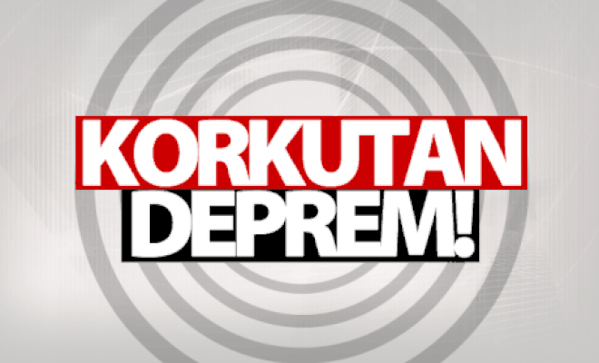 Kastamonu'da gece vakti deprem!