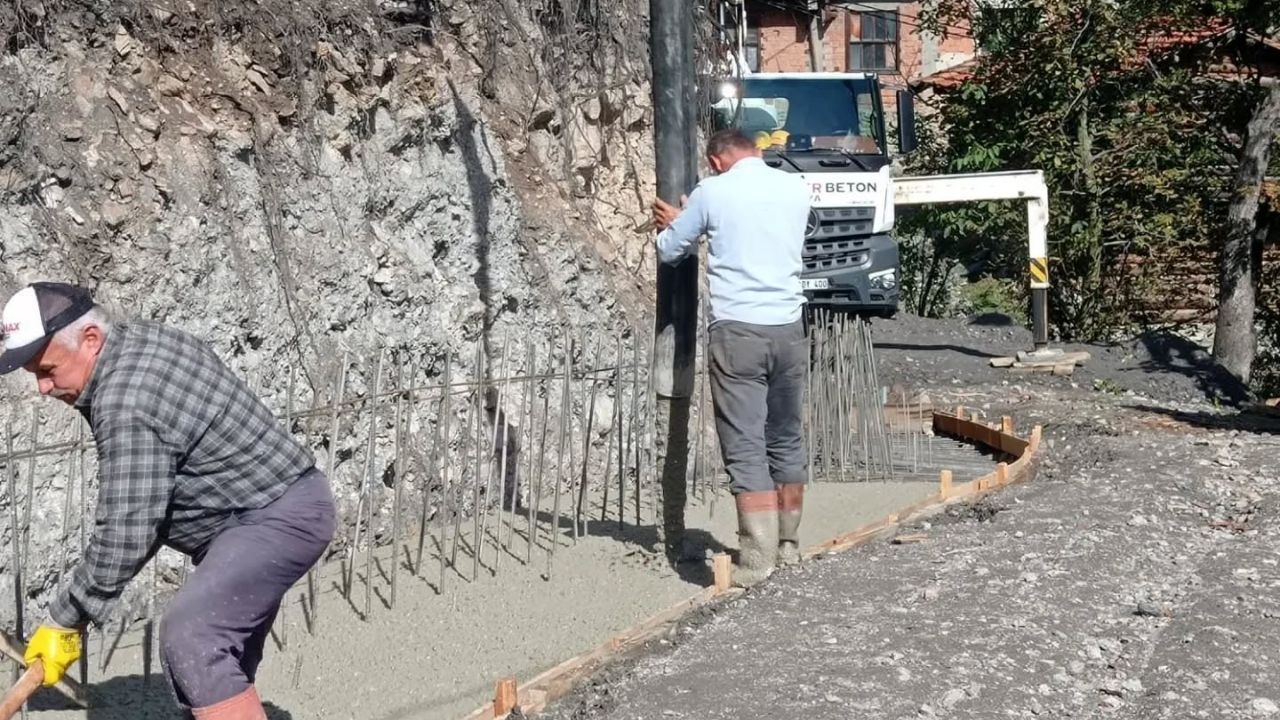 Tosya'da köylere ulaşım ağları gelişiyor