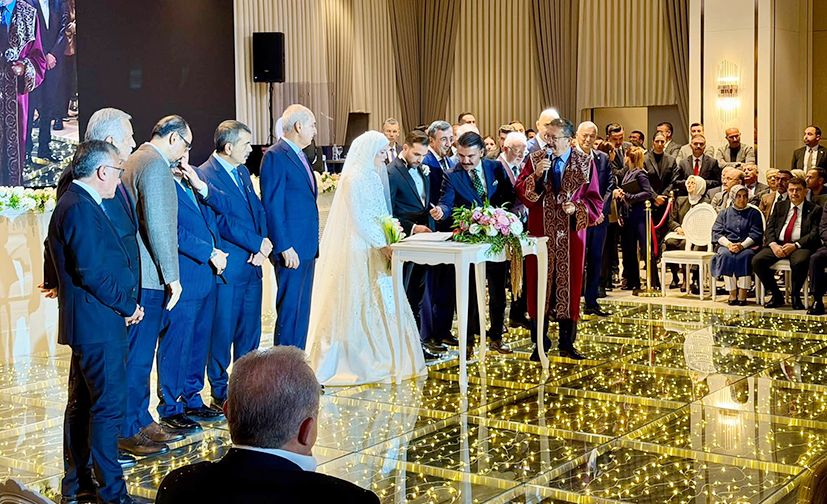 Kastamonulu Bakanın en mutlu gününde dikkat çeken şahitler
