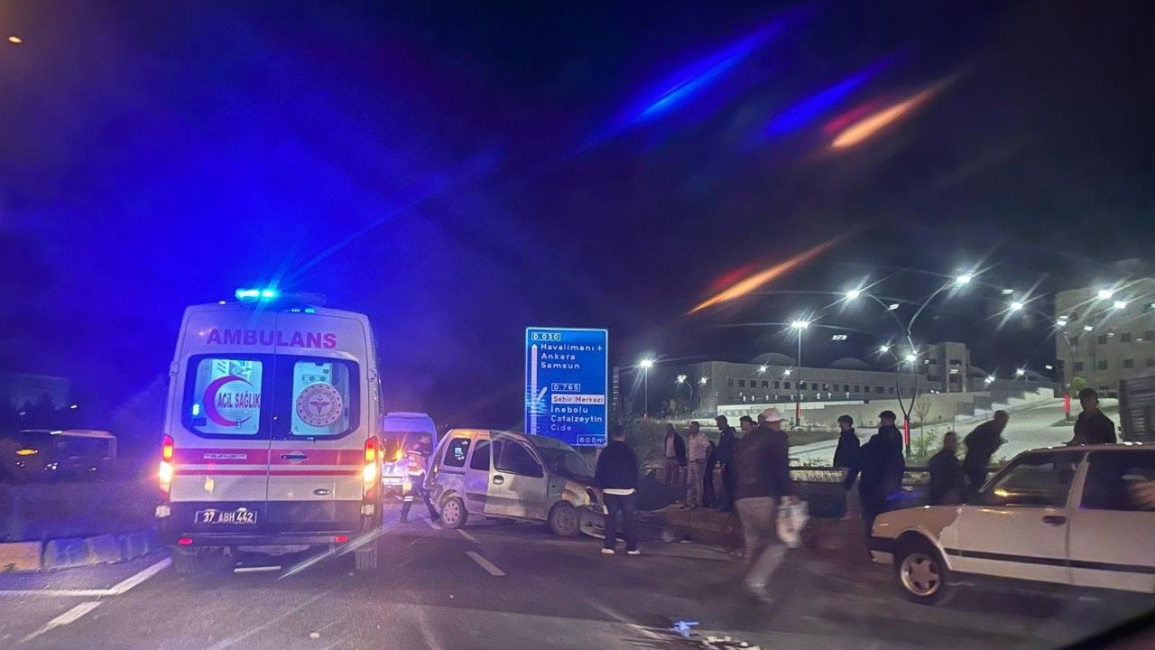 Kastamonu'da kaza: 1 yaralı
