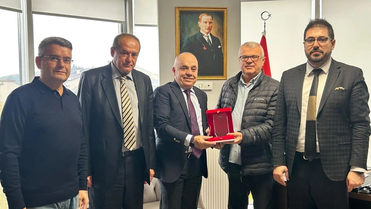 Kas-Der-Fed'den teşekkür ziyareti