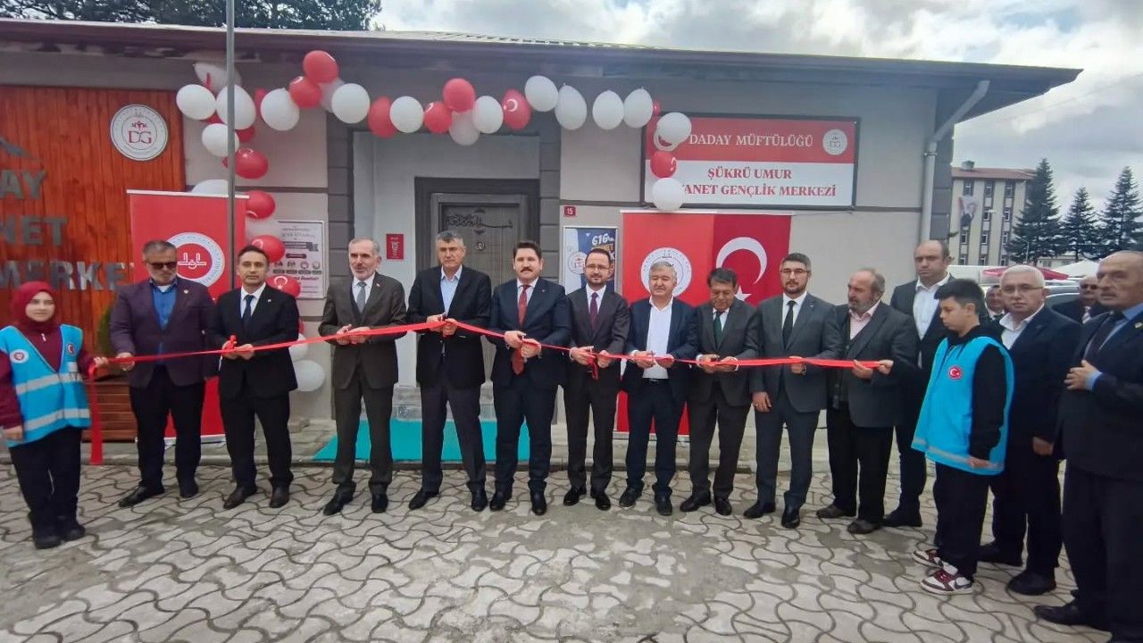Daday’ın ilk gençlik merkezi dualarla açıldı