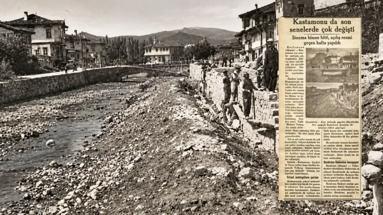 Karaçomak, 90 yıl önce böyleydi