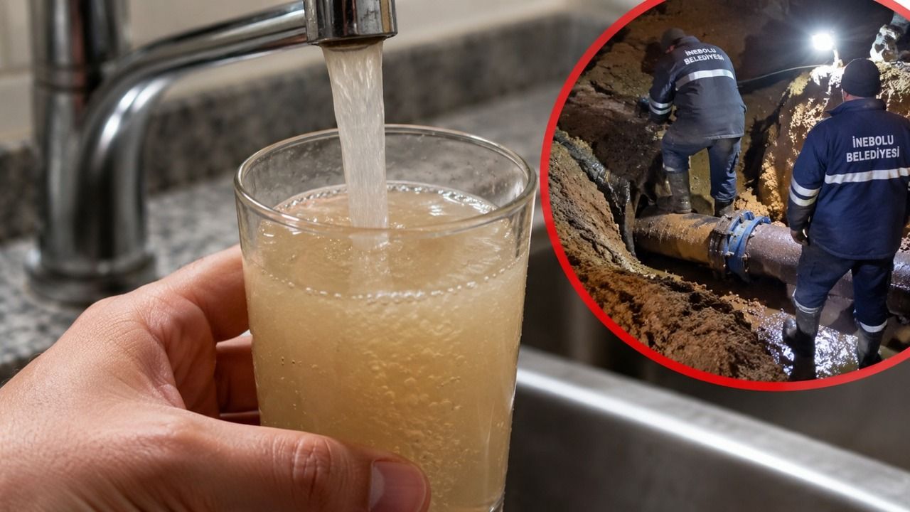 Şebeke suyunda şaşırtan görüntü! Ekipler harekete geçti
