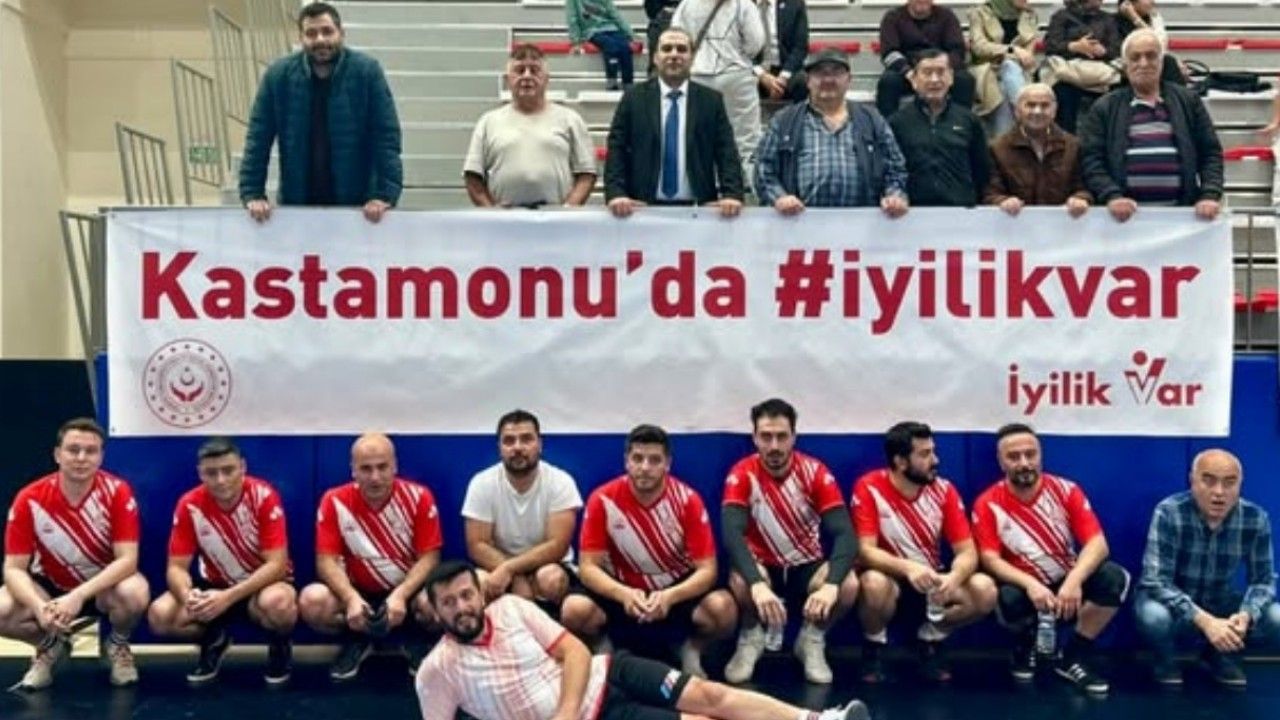 Kastamonu’da sporun heyecanı iyilikle buluştu