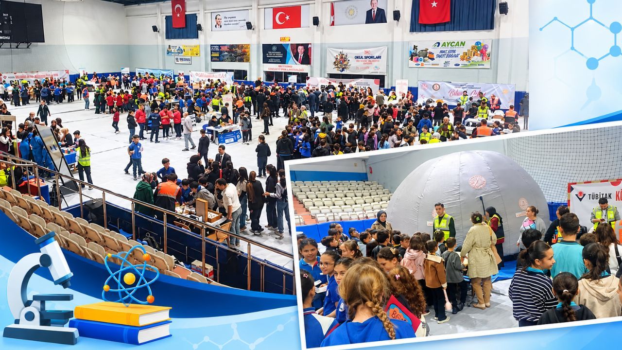 Kastamonu'nun gençleri Bilim Şenliği'nde projelerini sergiledi