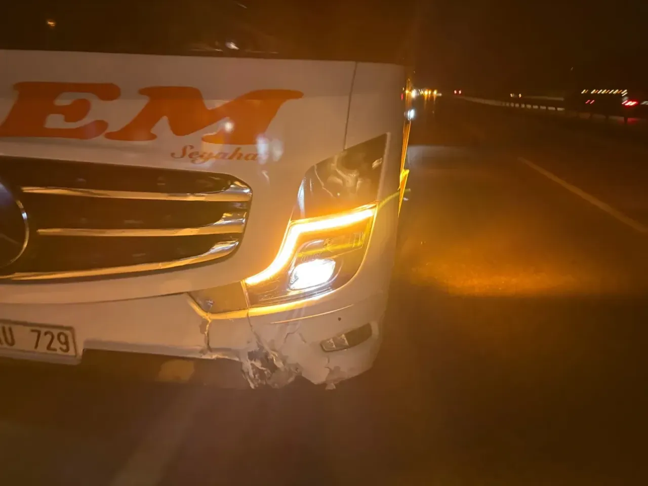 Kastamonu’da gece yarısı kaza!