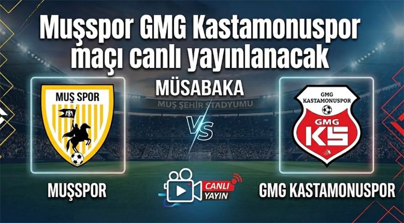 Kastamonuspor’un maçı ilk kez canlı yayınlanacak