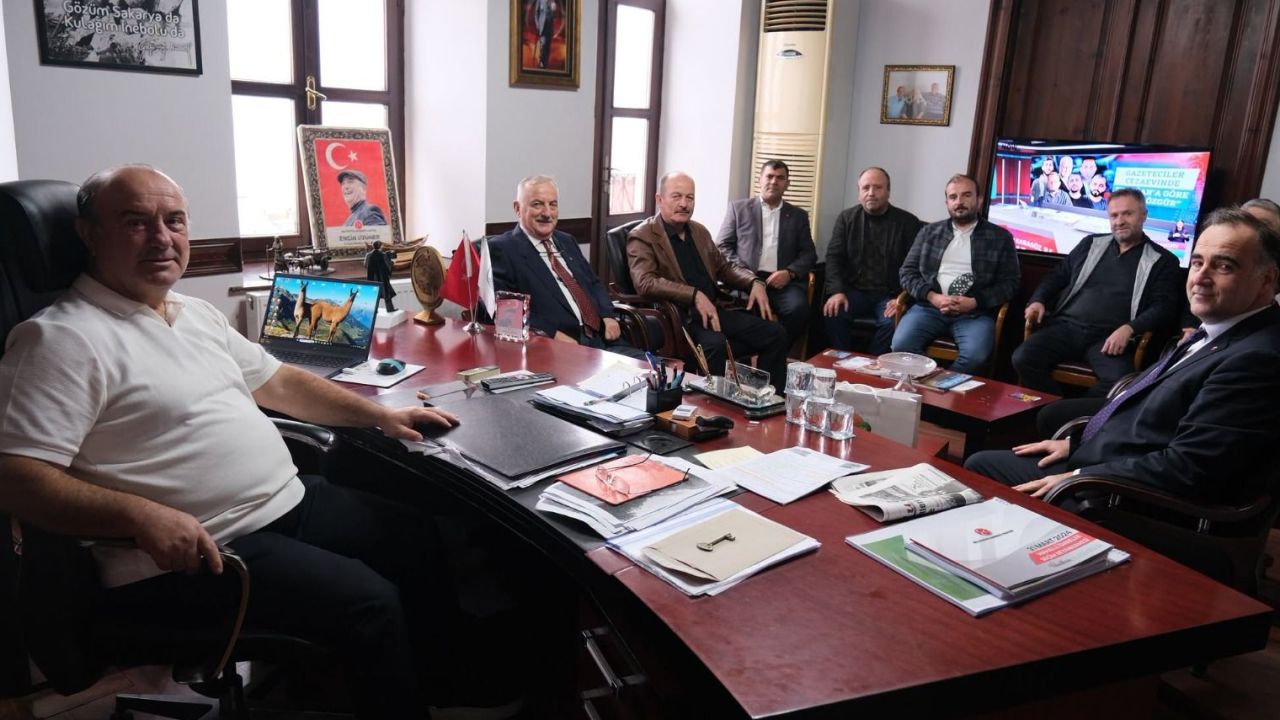 İnebolu TSO’nun yeni yönetiminden Başkan Uzuner’e ziyaret