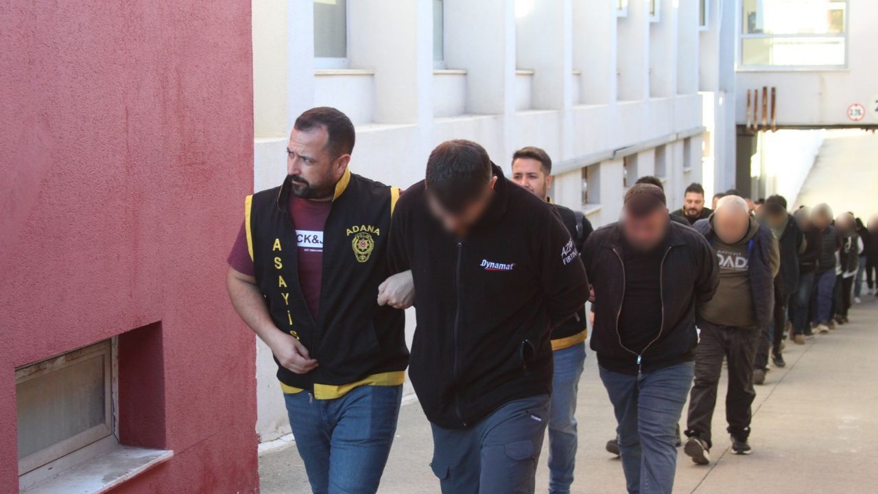 Adana merkezli 7 ilde eş zamanlı operasyon: Kastamonu da aralarında