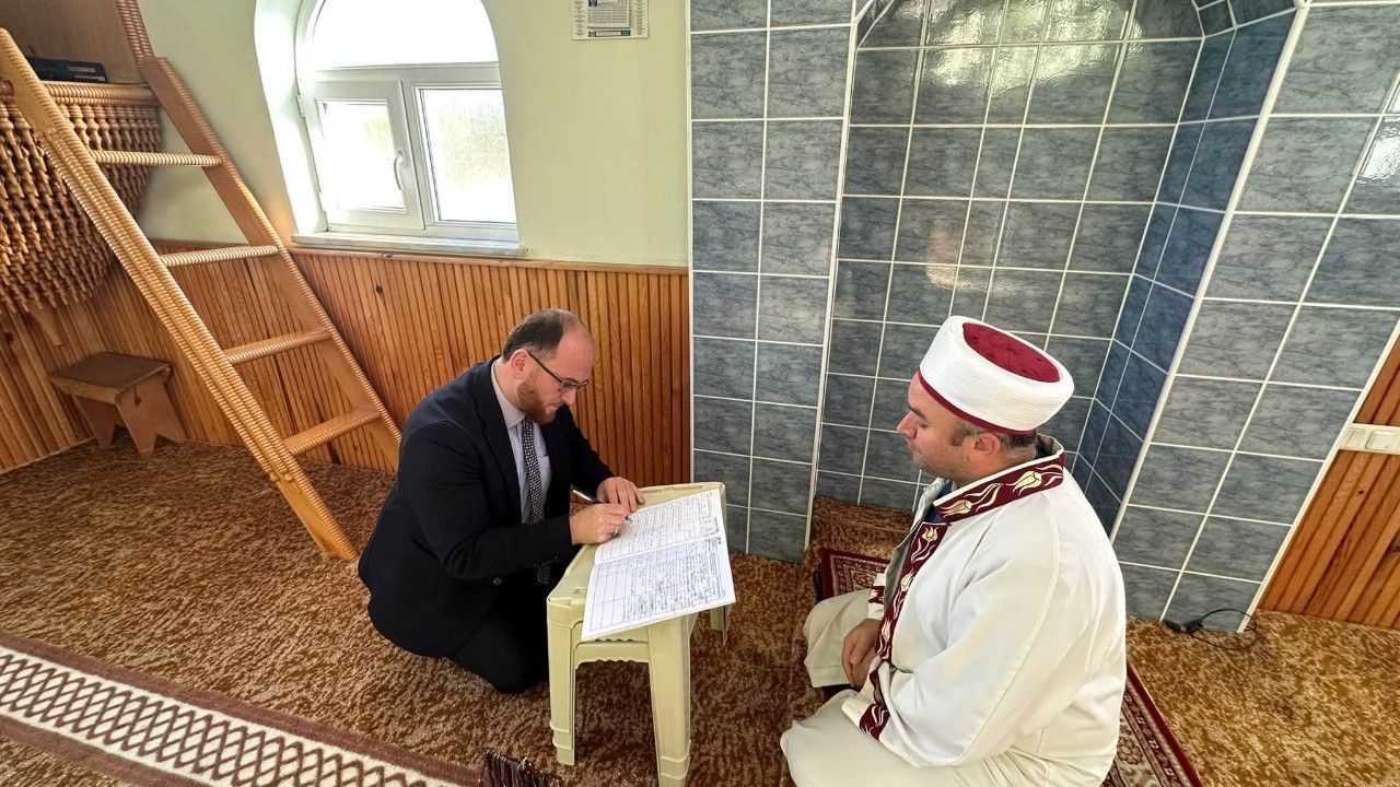 Müftülükten cami ve görevli ziyaretleri