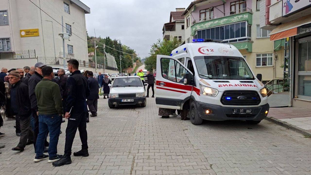 Kastamonu’da korkutan kaza: Pazar alışverişi yarıda kaldı!