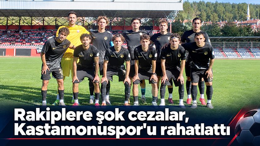 Rakiplere şok cezalar, Kastamonuspor'u rahatlattı