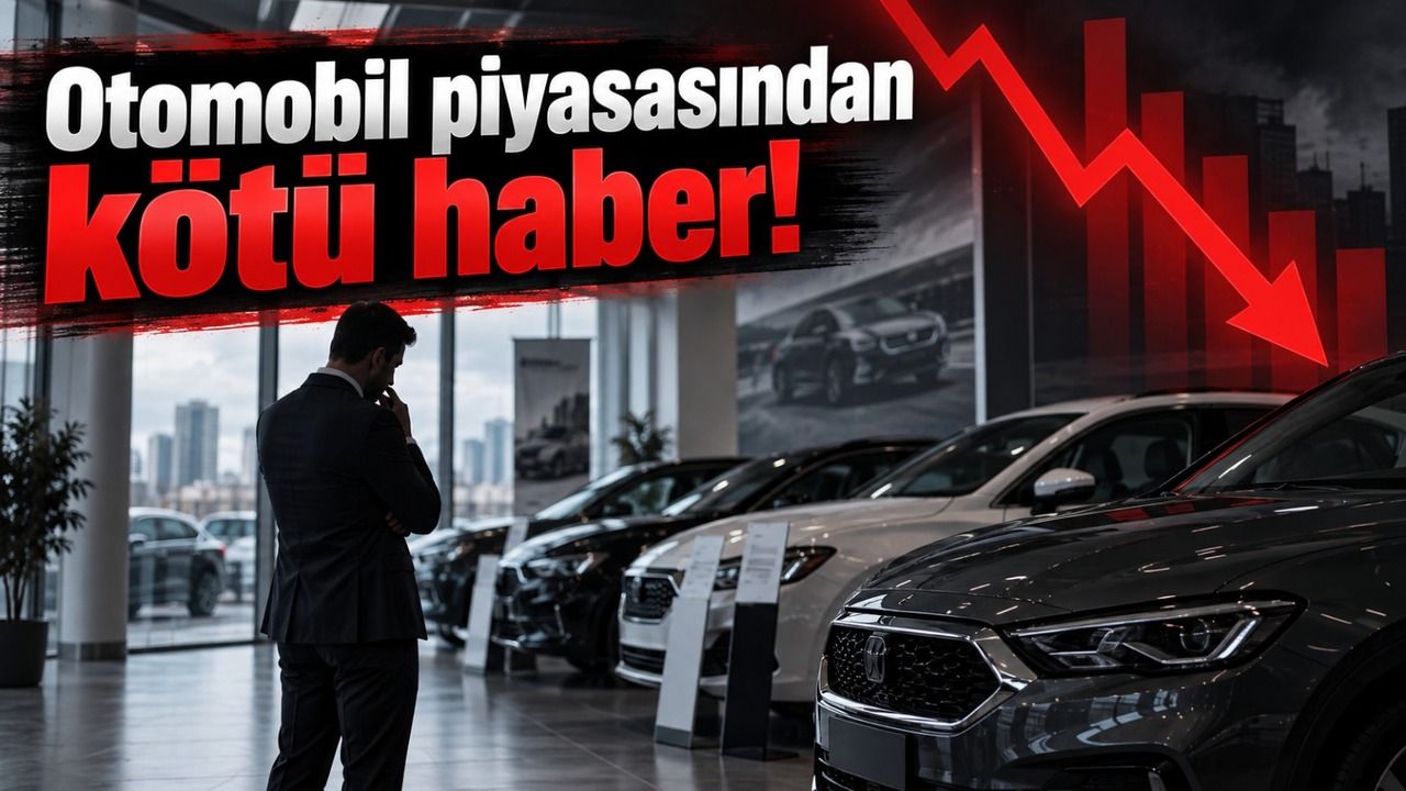 Otomobil piyasasından kötü haber!