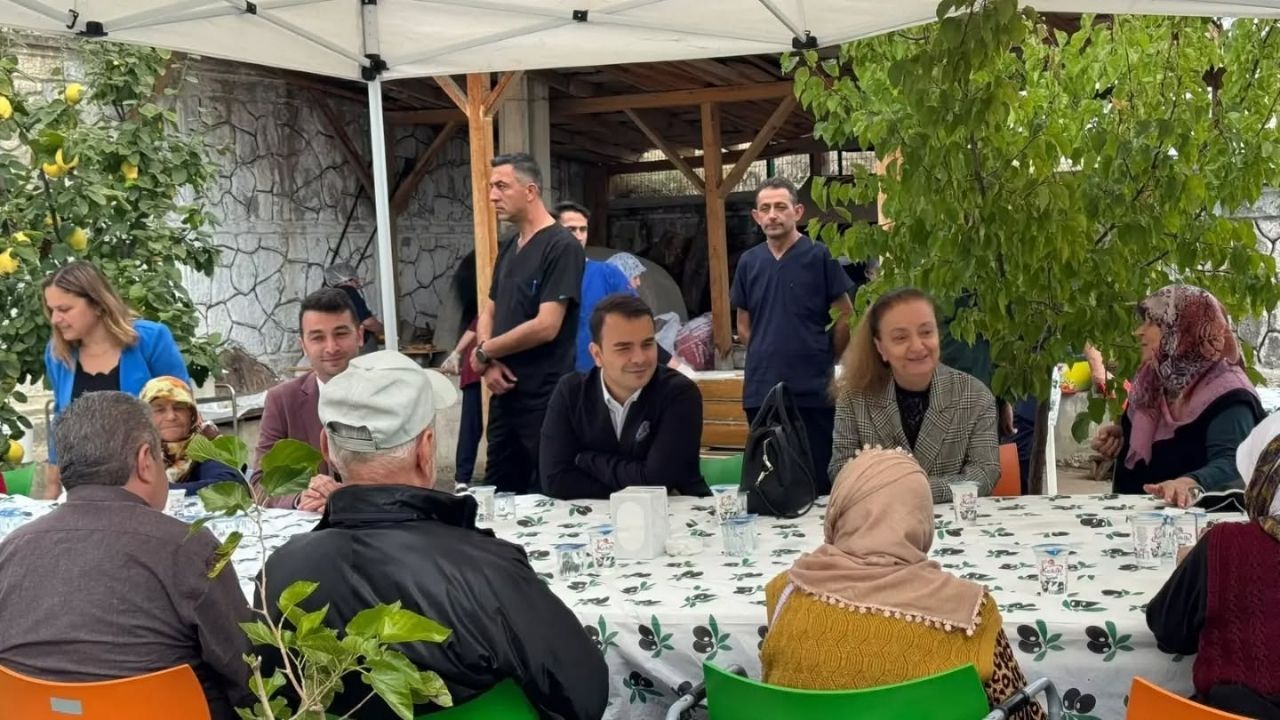 Kaymakam Konak'tan huzurevi ziyareti
