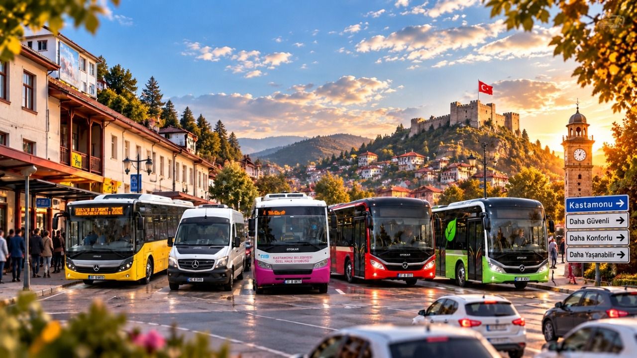 Kastamonu’nun ulaşım tercihi belli oluyor!