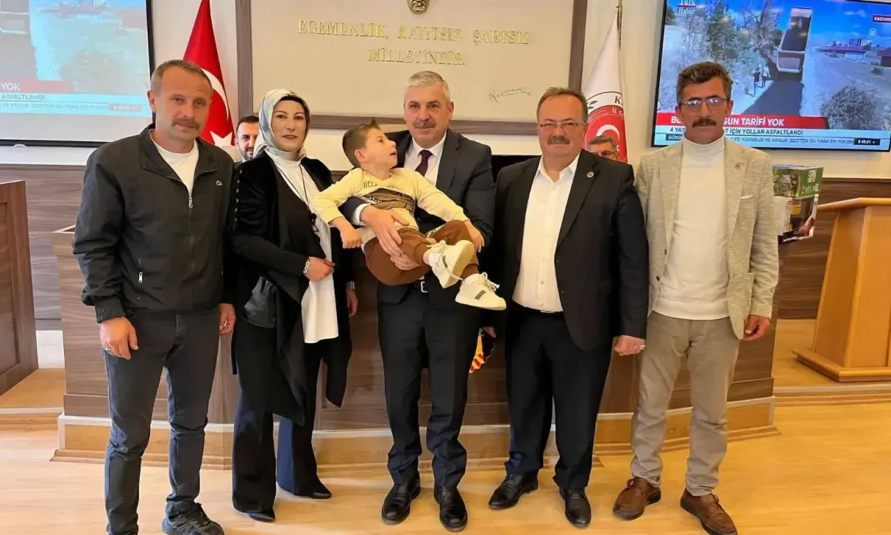 Kastamonulu Kürşat’ın küçük adımları İGM’ye ulaştı