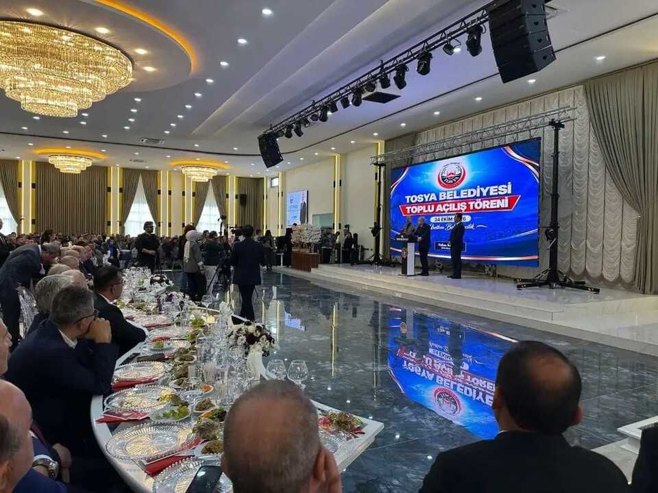 Tosya’da 8 yeni proje hizmete açıldı