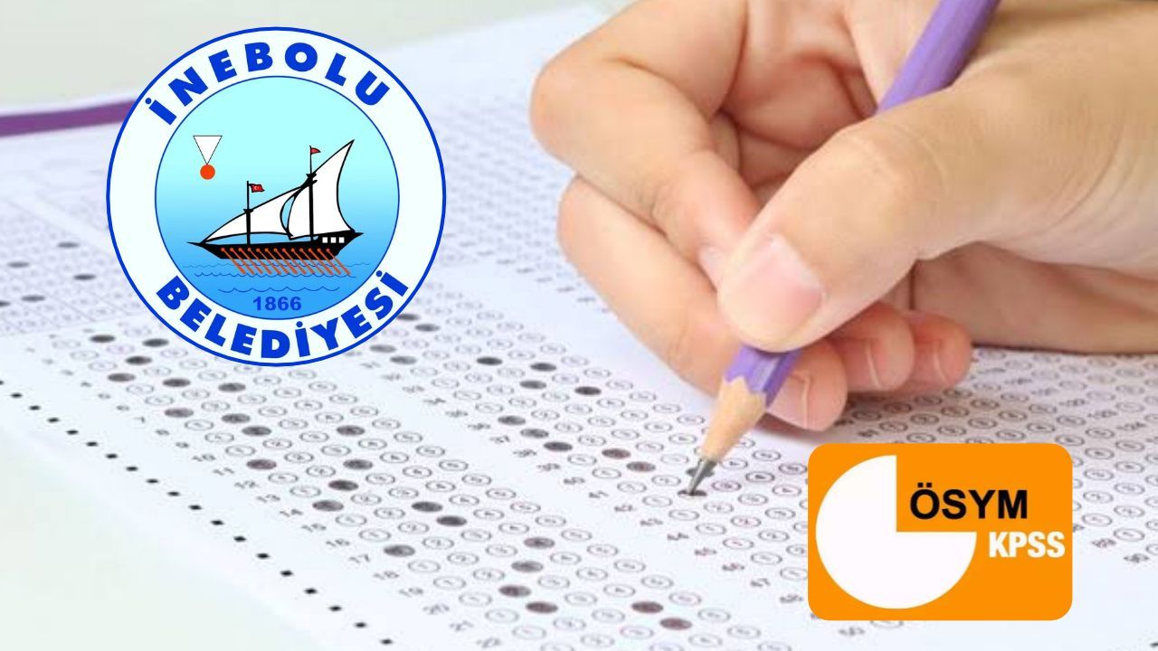 İnebolu Belediyesinden KPSS için uyarı